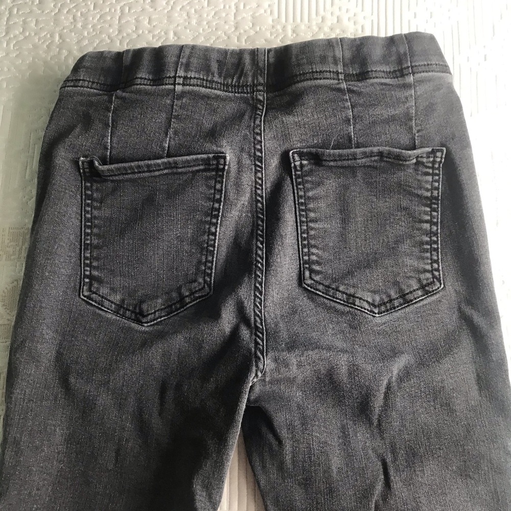 Free people grey high skinny